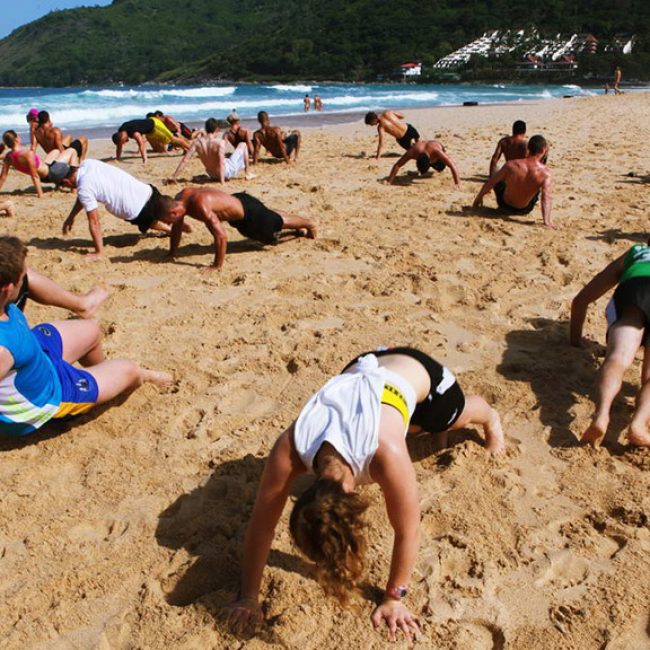 Tiger-Muay-Thai-Fitness-Camp-and-Cocoville-Resort-Phuket-Conditioning-Beach-Bootcamp-Group-Class-Coaching-Fitness-Holidays-Thailand-Fitness-Holidays-Phuket-Fitness-Holiday-for-Traveling-Athletes-Fitnessurlaub-fuer-TravellingTravelling Athletes