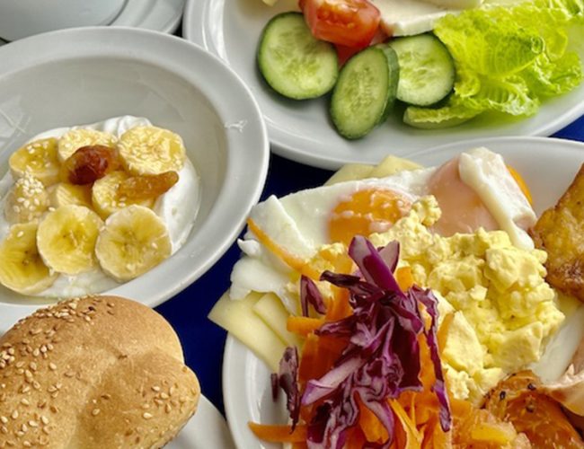 Titan Fitness Camp Cyprus - Titan Fitness Cyprus - Fitness vacation Cyprus - Catering - Breakfast - Fitness trip for Travelling Athletes