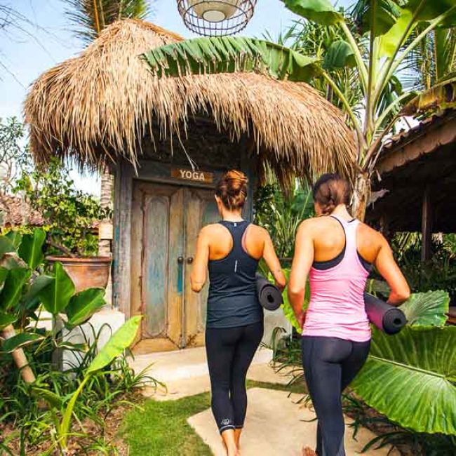 Yoga Pavilion - Komune Resort & Beach Club in Bali - Fitness vacation in Bali for Travelling Athletes