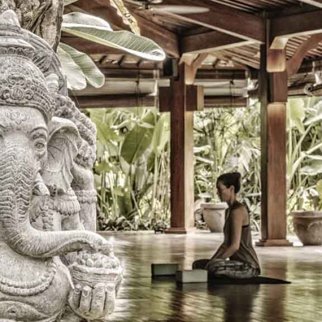 Yoga Pavilion - Komune Resort & Beach Club in Bali - Fitness vacation in Bali for Travelling Athletes