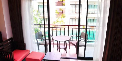 Navatara Phuket Resort-Balcony-Fitness Travel Phuket-Fitness Holiday Thailand-Fitness Vacation with Travelling Athletes