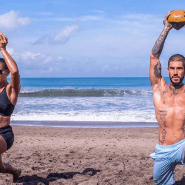 Beach WOD - S2S CrossFit am Strand - Fitness & Urlaub auf Bali -Fitnessurlaub mit Reiseathleten auf Bali