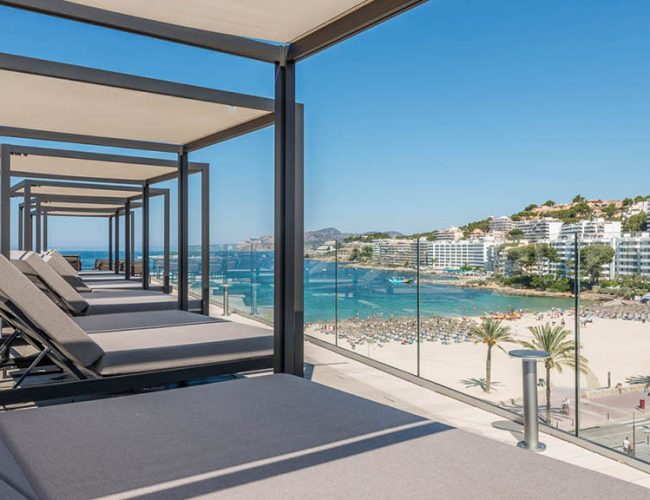 Fitnessurlaub Mallorca - H10 Casa del Mar - Sunbeds - Fitness holiday Mallorca - Bootcamp Mallorca - Fitnessreisen mit Reiseathleten