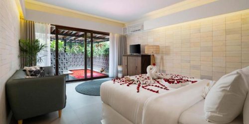Kemilau Zimmer und Pool - Reiseathleten Fitnessurlaub auf Bali